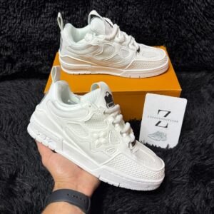 LV SKATE TRIPLE WHITE