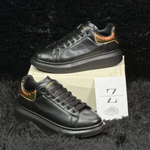 ALEXANDER MCQUEEN BLACK/GOLD