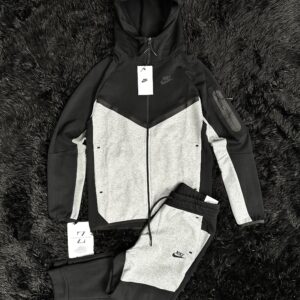 CHANDAL NIKE TECH FLEEXE GREY/BLACK