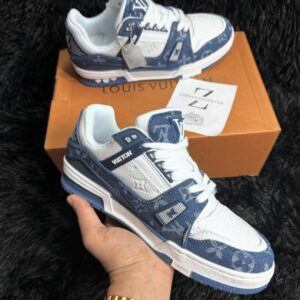 LV TRAINER BLUE/white