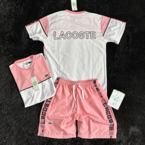 CHANDAL CORTO LACOSTE POSTERIOR PINK