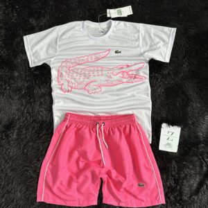 CHANDAL CORTO LACOSTE PINK